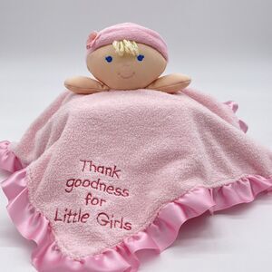 Kids Preferred 2012 Blonde Doll Pink Lovey Thank Goodness for Little Girls 12"